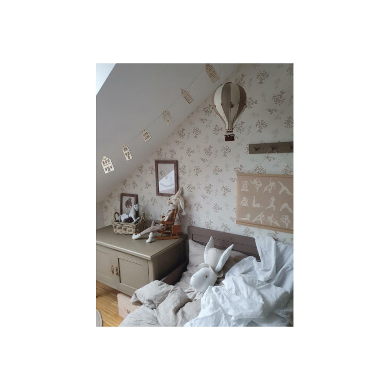 Super Balloon - Luftballong Medium beige/gräddvit