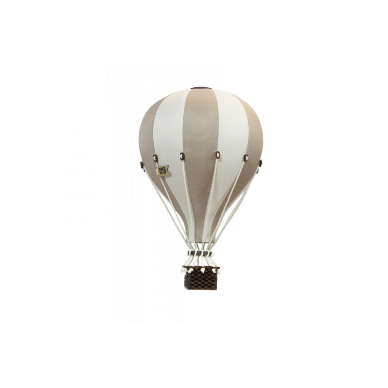 Super Balloon - Luftballong Medium beige/gräddvit