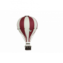 Super Balloon - Luftballong Small vinröd / gräddvit