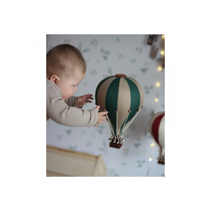 Super Balloon - Luftballong Medium beige / grön