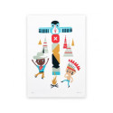 Makii -  Poster Cowboy, 50x70 cm