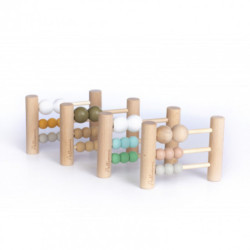 Pellianni - Wooden Abacus Aqua