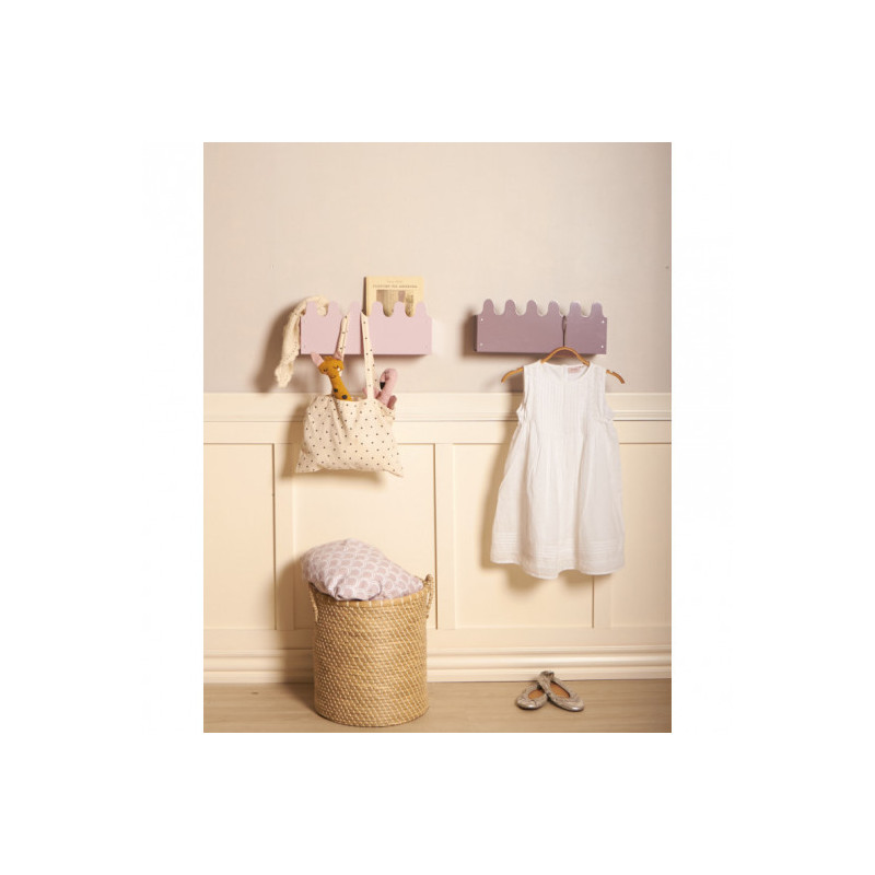 Roommate - Sinus Box & Coat rack Violet