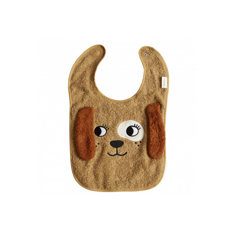Roommate - Bib - DOG, tan