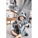 Roommate - Bathrobe - KOALA, sea grey (1-2 years)