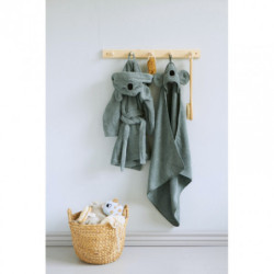 Roommate - Bathrobe - KOALA, sea grey (3-4 years)