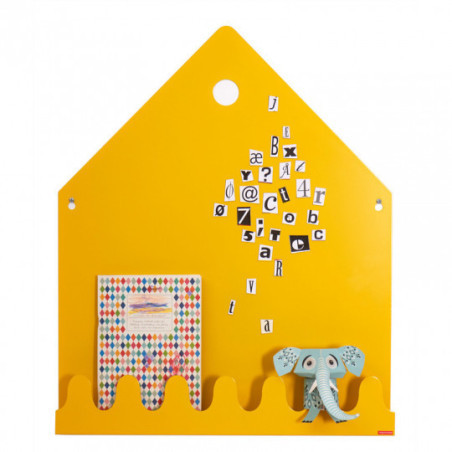 Roommate - Village Magnetic board Yellow