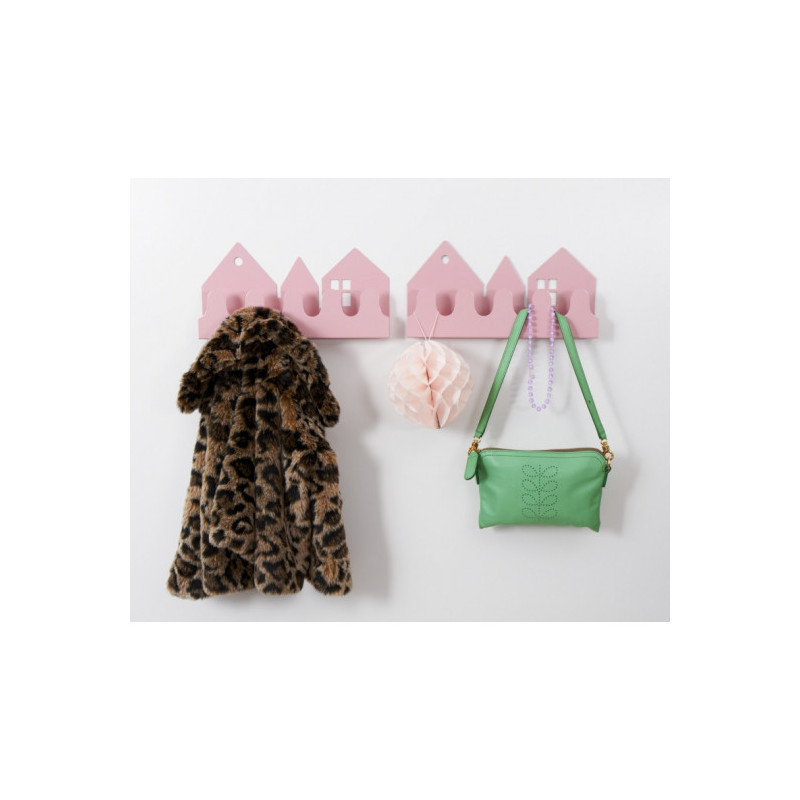 Roommate - Village Coat rack Pastel rose