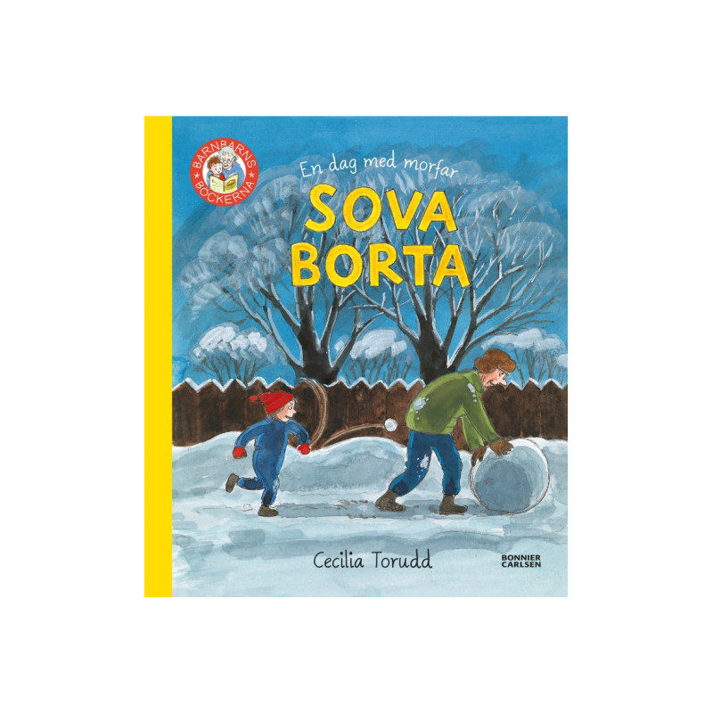 Bonnier - En dag med morfar: Sova borta