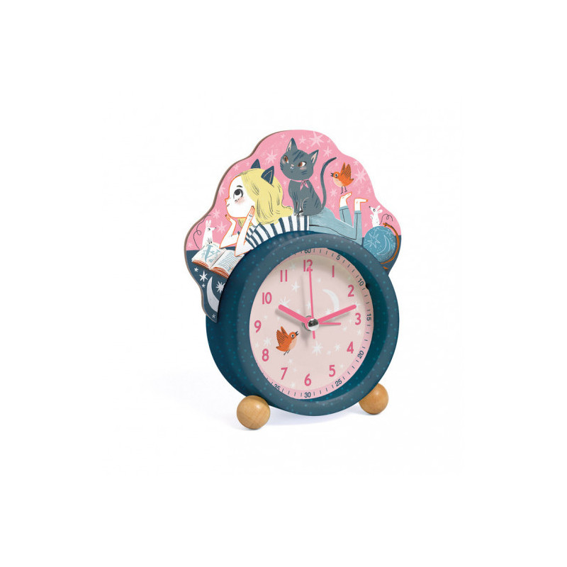 Djeco - Alarm Clock, Little Cat
