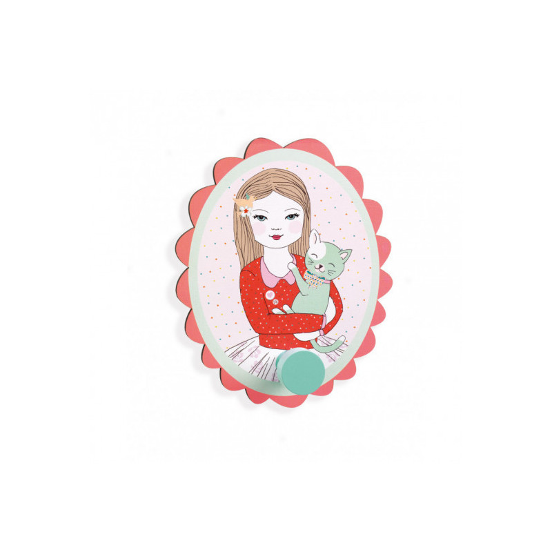 Djeco - Coat hanger,  Miss