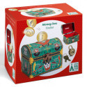 Djeco - Money Box, Pirate