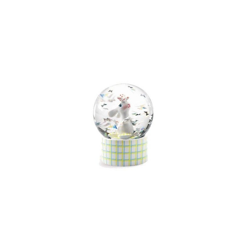 Djeco - Mini snöglob, So wild - kanin