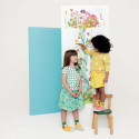 Djeco - Height chart - Young girl in the garden