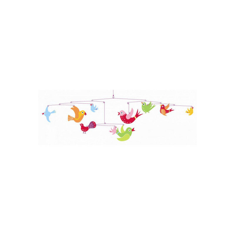 Djeco - Mobile, Colourful flight of fancy