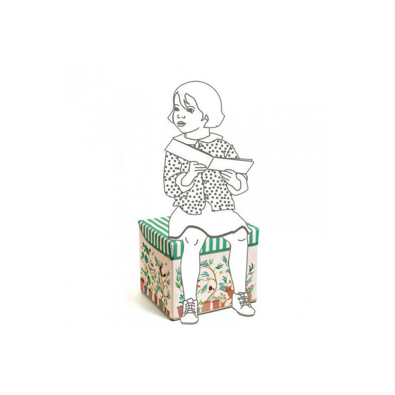 Djeco - House toy box