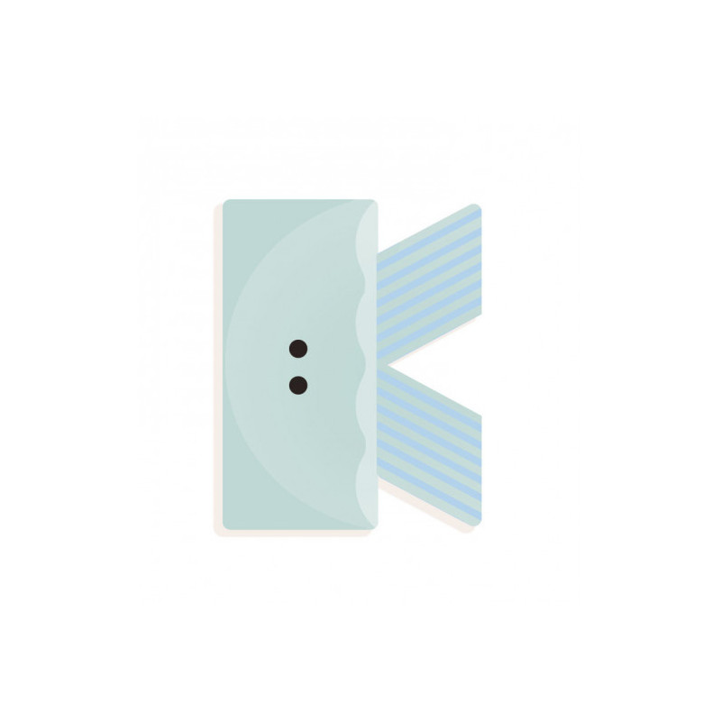 Djeco - Graphic Letters - K