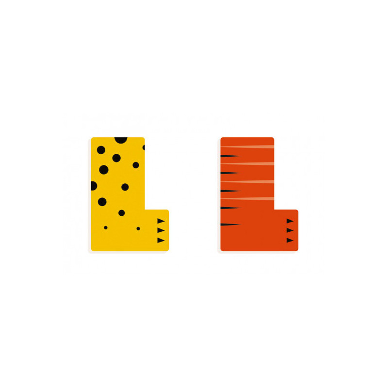 Djeco - Graphic Letters - L