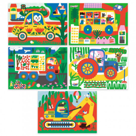 Djeco - Learning about vehicles