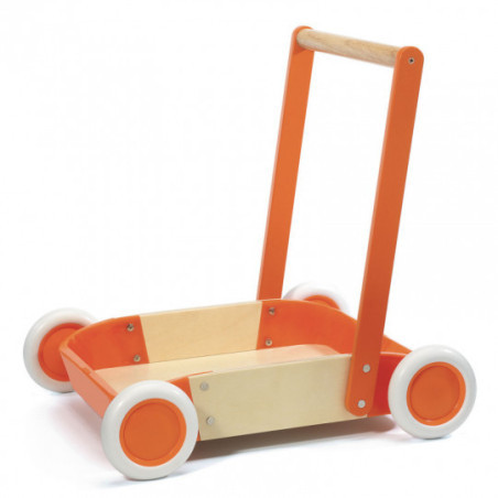 Djeco - Baby walker, orange Trott'it!