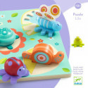 Djeco - Turtle & frirends Puzzle, 5 pcs