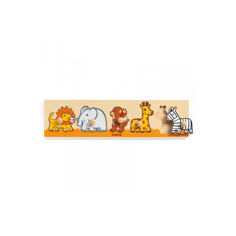 Djeco - Sava'n'co Puzzle, 5 pcs