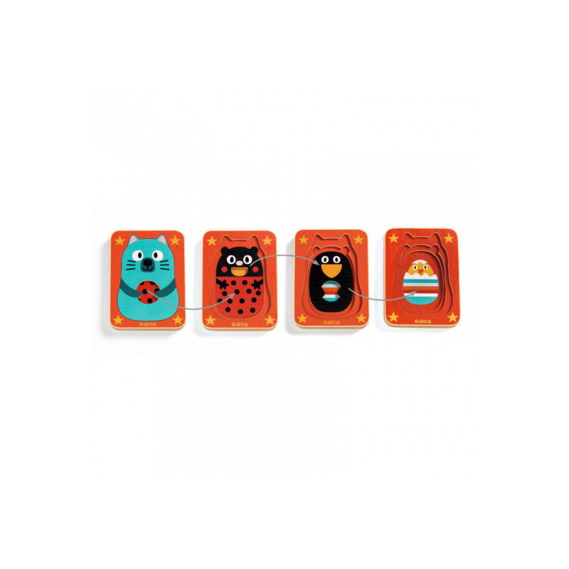 Djeco - Max & Co, 3 pcs