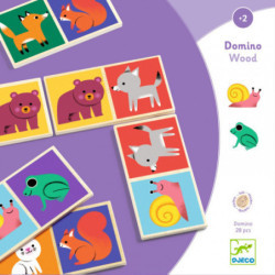 Djeco - Domino Wood