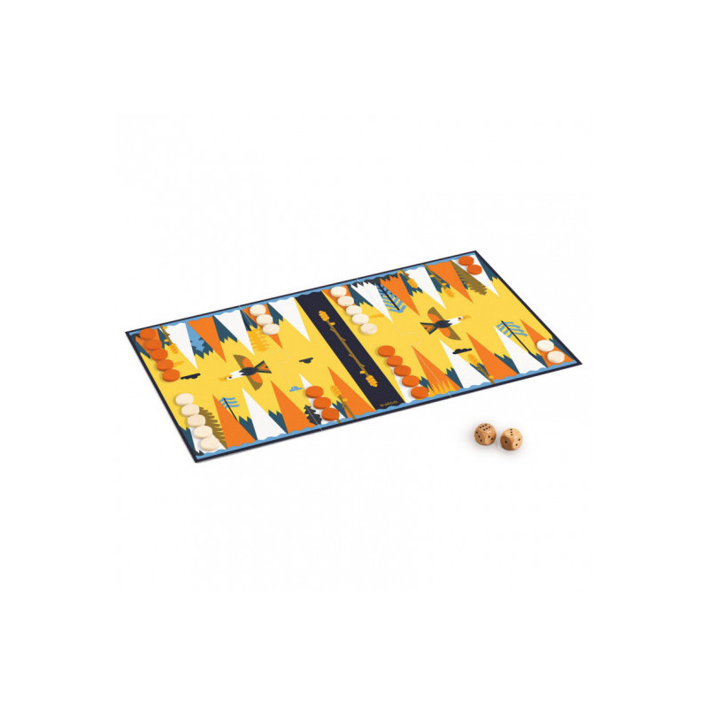 Djeco - Classic Games - Backgammon