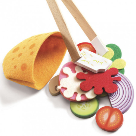 Djeco - Cyrus & Lena - Make pitas with a menu