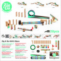 Djeco - Zig & Go - 28 pcs