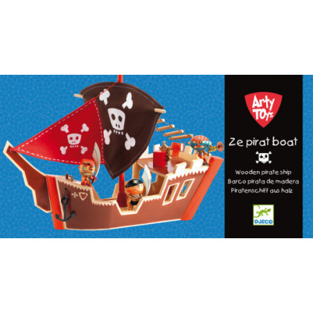 Djeco - Ze pirat boat