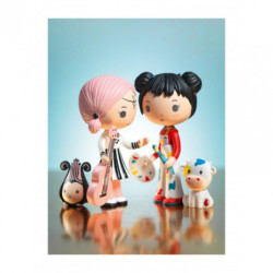 Djeco - Tinyly, Barbouille & Gribs