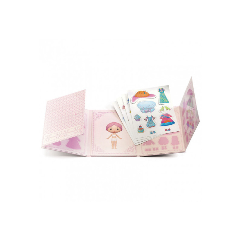 Djeco - Tinyly, Stickers Miss Lilypink