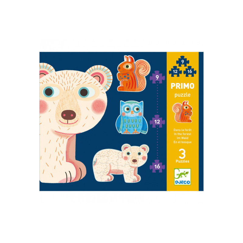 Djeco - In the Forest - 9, 12, 16 pcs