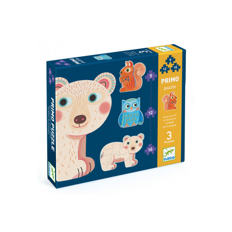 Djeco - In the Forest - 9, 12, 16 pcs