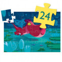 Djeco - Edmond the dragon, 24 pcs