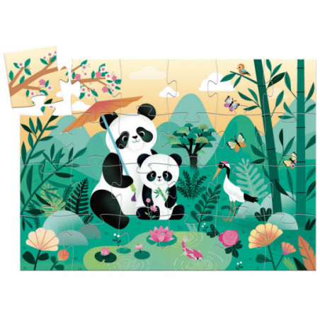 Djeco - Pussel, panda