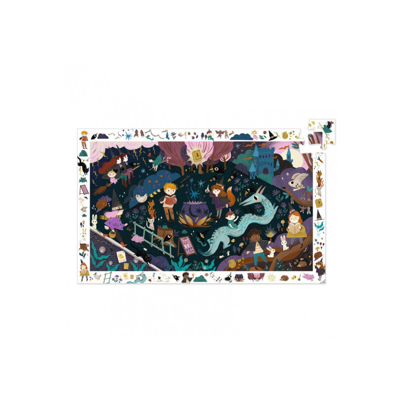 Djeco - Sorcerers' apprentices, 54 pcs