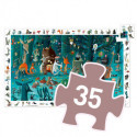 Djeco - Observation puzzle, The orchestra, 35 pcs - FSC MIX