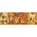 Djeco - Puzzle gallery, Unicorn Garden, 500 pcs - FSC MIX