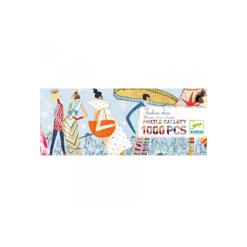 Djeco - Fashion Show, 1000 pcs