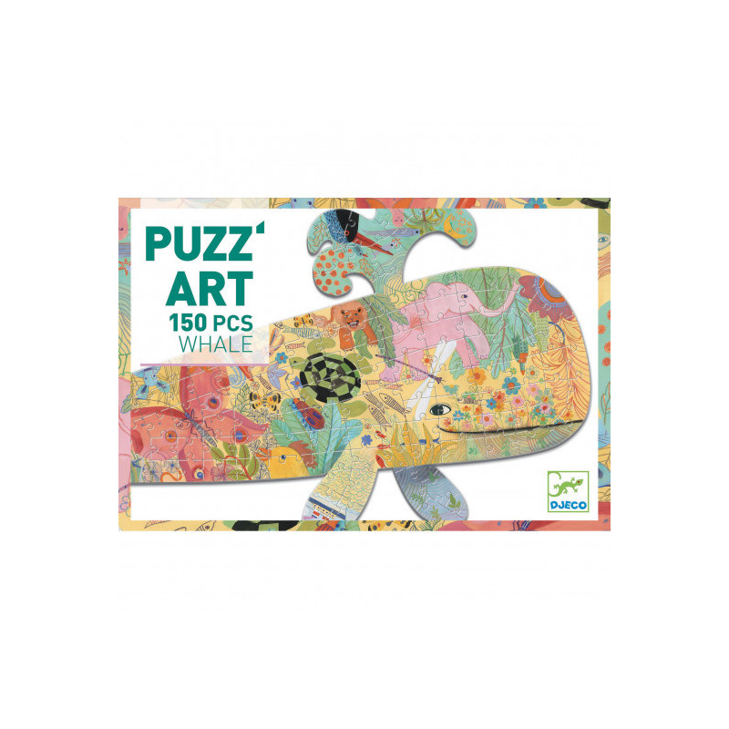 Djeco - Puzz’Art Whale,150 pcs - FSC MIX
