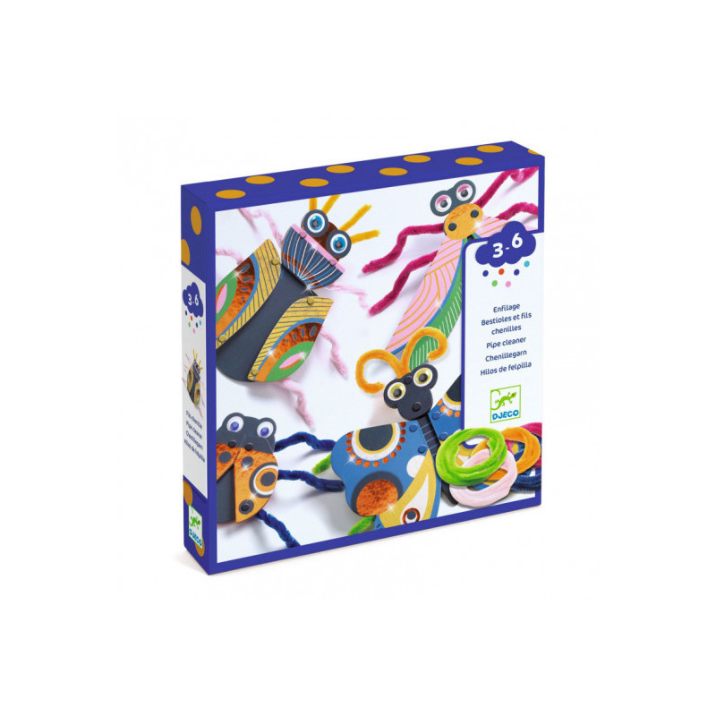 Djeco - Yarn bugs