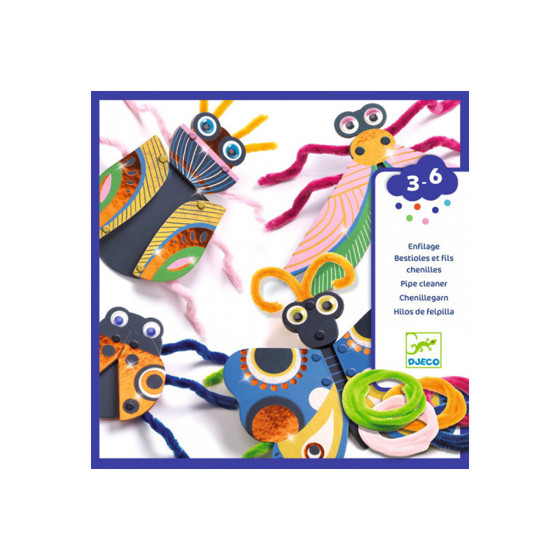 Djeco - Yarn bugs