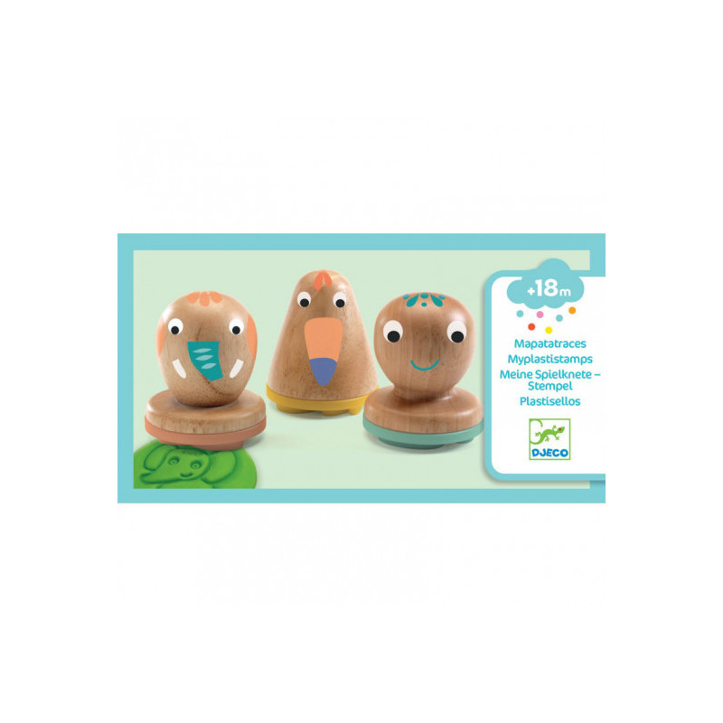 Djeco - Myplastistamps