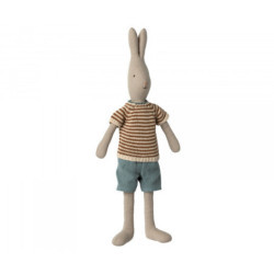 Maileg - Rabbit size 3, classic stickad tröja