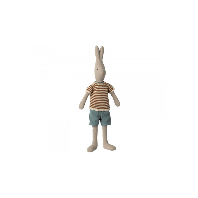Maileg - Rabbit size 3, classic stickad tröja