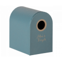 Maileg - Abri à tricycle, Mouse - Petrol blue