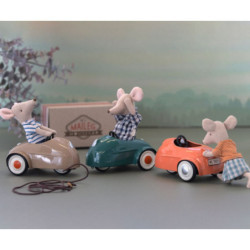 Maileg - Mouse car - Coral